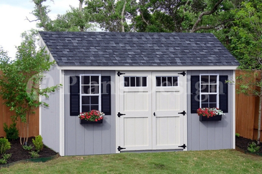 10 X 24 Lean to Storage Shed Plans