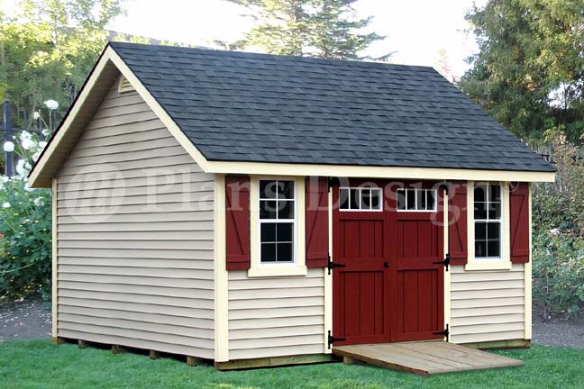 Shed Building Plans With Material List PDF Plans 